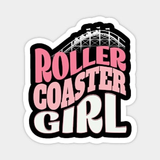 Roller Coaster Girl Magnet