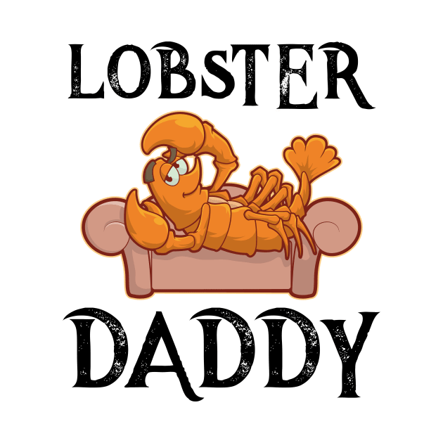 Lobster Daddy Crawdaddy TShirt Funny Crawfish Mardi Gras Men by TellingTales