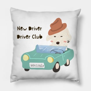 New Driver Driver Club Pillow