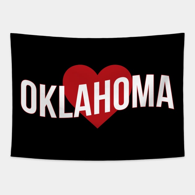 Oklahoma Love Tapestry by Novel_Designs