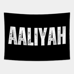 Aaliyah Name Gift Birthday Holiday Anniversary Tapestry