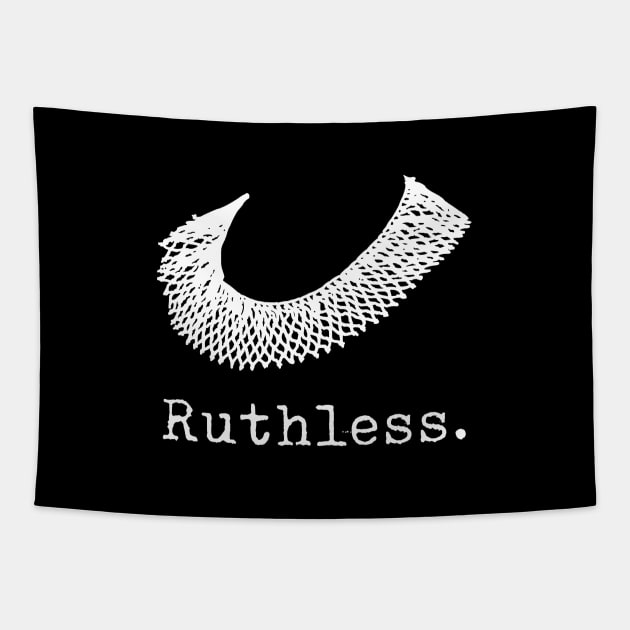 Abortion Rights - Women's Rights - Ruthless - Funny Tapestry by Design By Leo