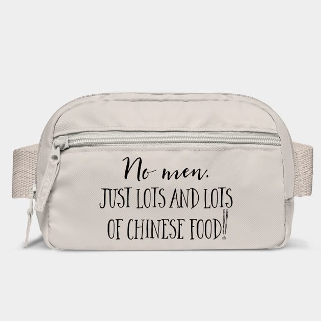 No men. Just lots and lots of Chinese Food! by Stars Hollow Mercantile