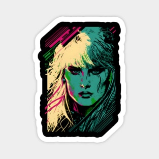 Daryl Hannah - Cyberpunk Aesthetic Magnet