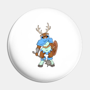 Roleplay Character - Cleric - Healer - Stag Pin