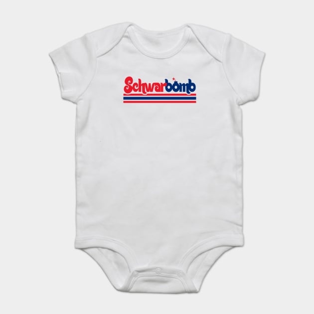 Schwarbomb, Kyle Schwarber Philadelphia Baseball Baby Bodysuit