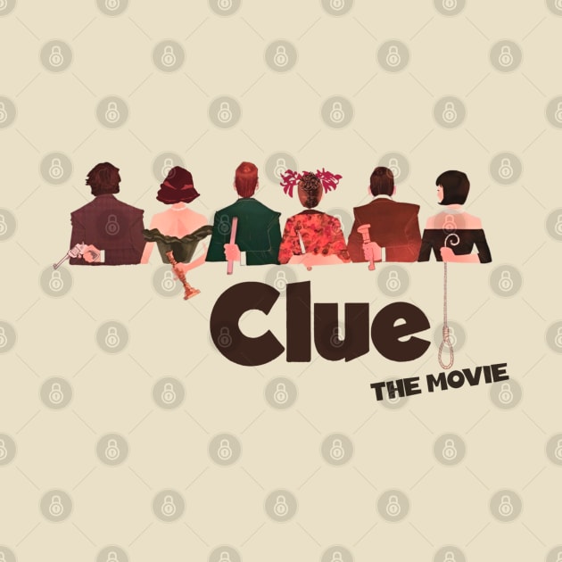 Clue movie t-shirt by Sons'tore