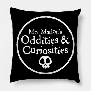 Mr. Marlon's Oddities and Curiosities Pillow