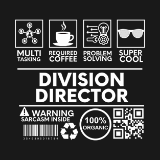 Division Director black T-Shirt