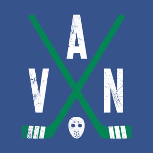 VAN Retro Sticks - Blue T-Shirt