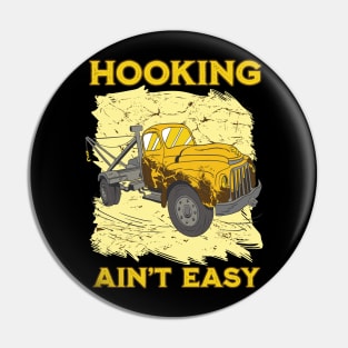 Tow Trucker Husband Gift Pin