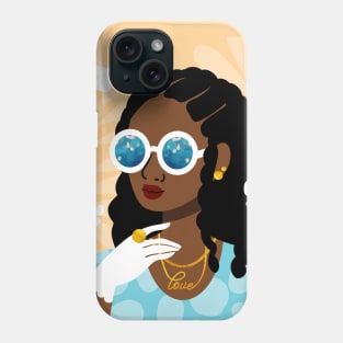 Cornrows Hairstyle Phone Case