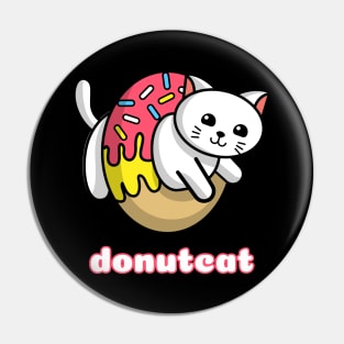 Donutcat Cat Donut Donut Resist Donut Judge Cute Donut Economics Pin