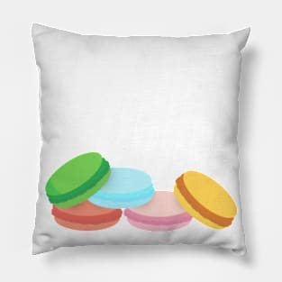 macarons sweet food cartoon Pillow