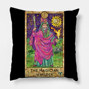 The Magician. Major Arcana Tarot Card Pillow