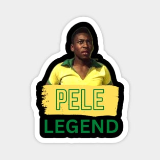 Pele Football Legend Soccer Star Apparel Magnet