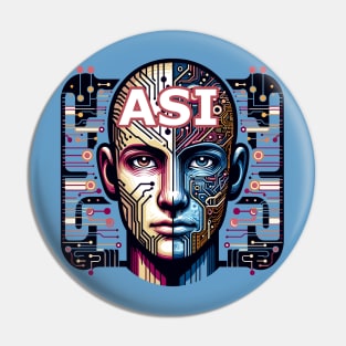 Artificial Superintelligence (ASI) Pin