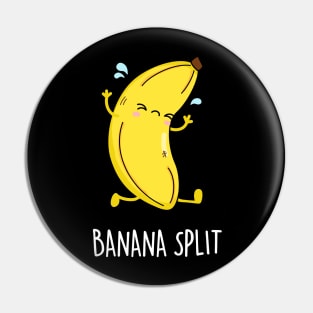 Banana Split Cute Banana Pun Pin