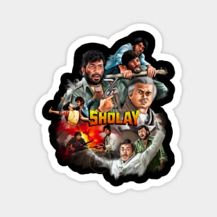 Sholay Artwork Magnet