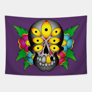 Skull demon Tapestry