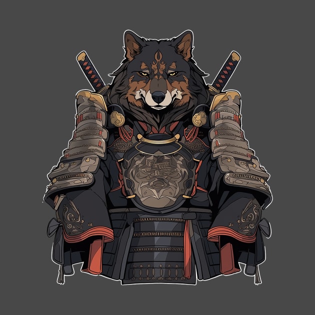 samurai dog by fancy ghost