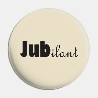 jubilant Pin