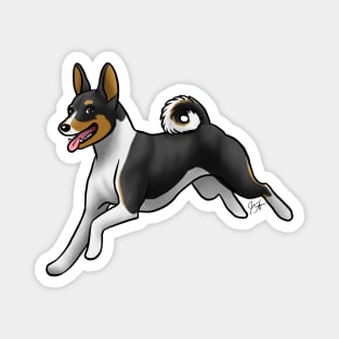 Dog - Basenji - Tri-Color Magnet