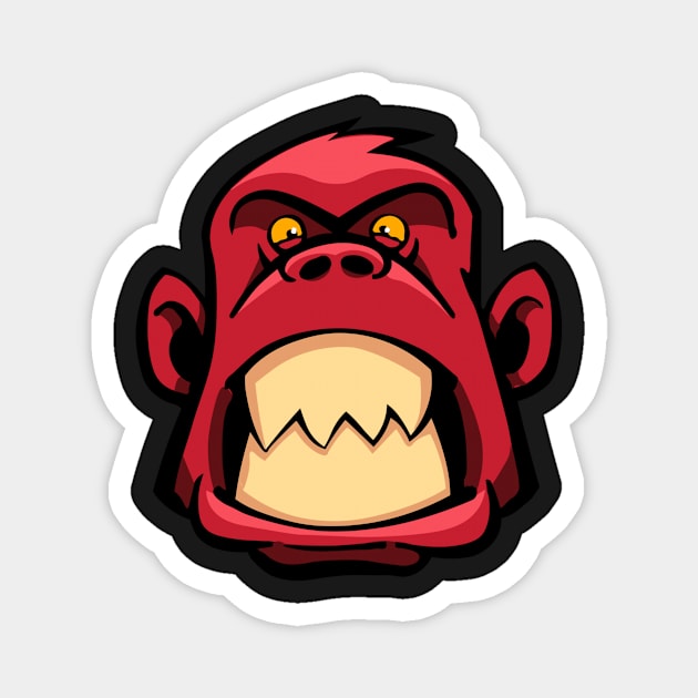 Monkey Magnet by lounesartdessin