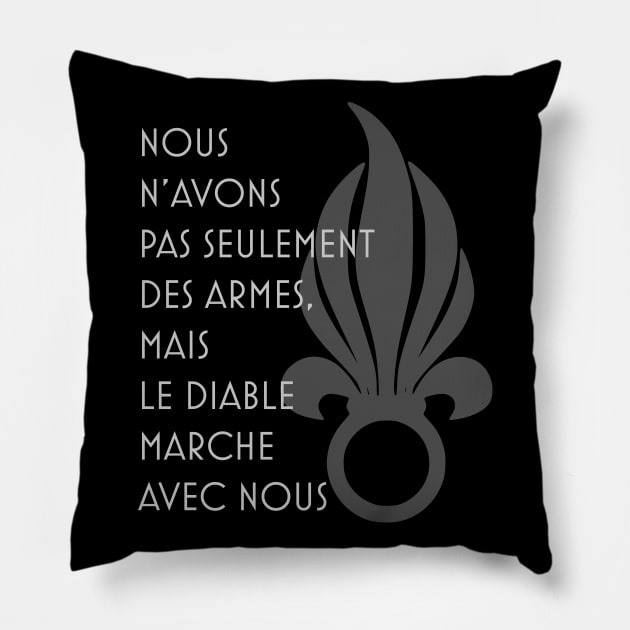 Chant du diable Pillow by bumblethebee