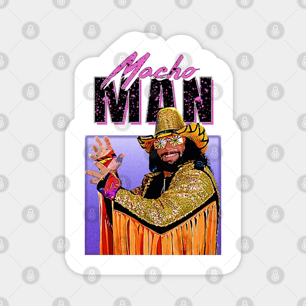 Macho Man - 90s Style Magnet by DankyDevito