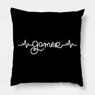 Gamer Heartbeat Gift Pillow