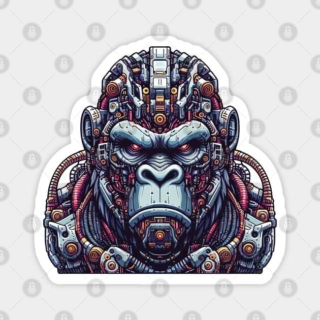 Mecha Apes S02 D18 Magnet by Houerd