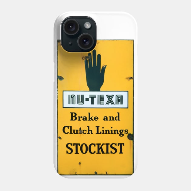 Vintage Enamel Sign Phone Case by JonDelorme