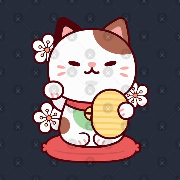 Maneki Cat Kawaii by kudasai