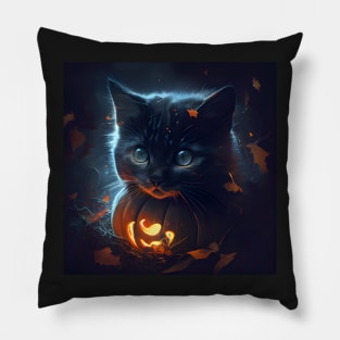 Get Spooked with Spooky Boop Cat Pillow