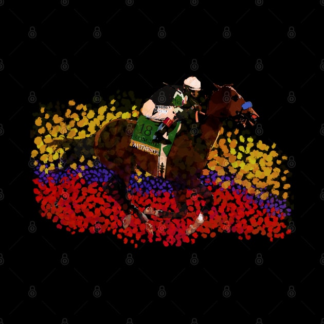 Authentic 2020 Kentucky Derby - Famous Racehorse Design by Ginny Luttrell