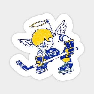 Defunct - Minnesota Fighting Saints 1973 Hockey Magnet