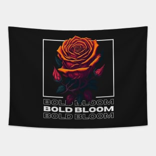 Rose Bold Bloom Tapestry