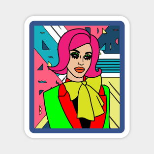 Proud Drag Queen Inspired Magnet