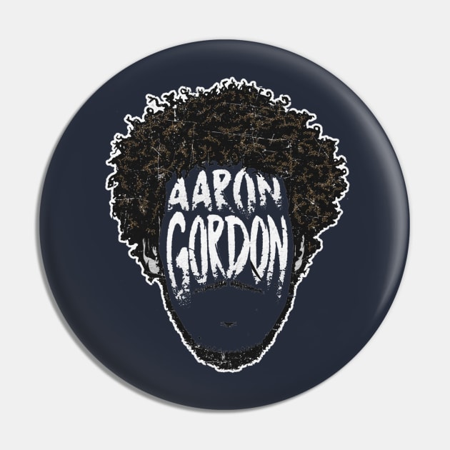 Aaron Gordon Denver Player Silhouette Pin by MASTER_SHAOLIN