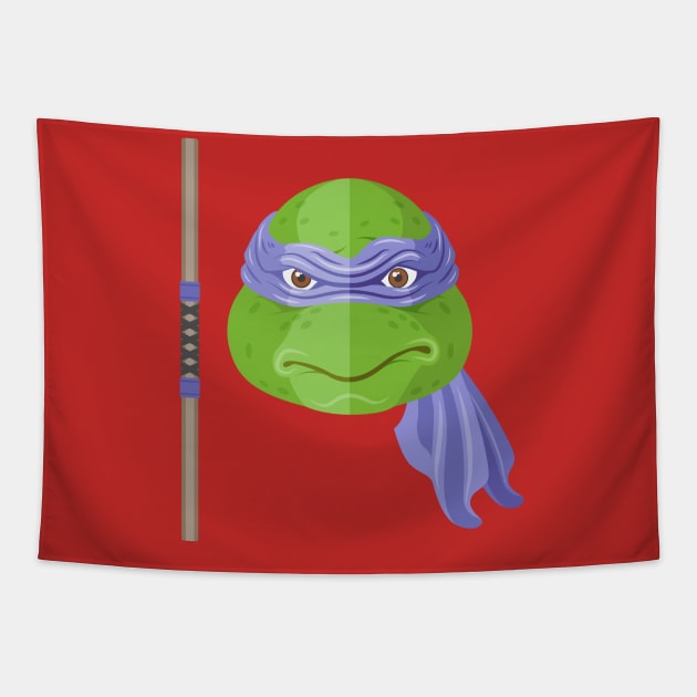 Donatello Tapestry by AJIllustrates