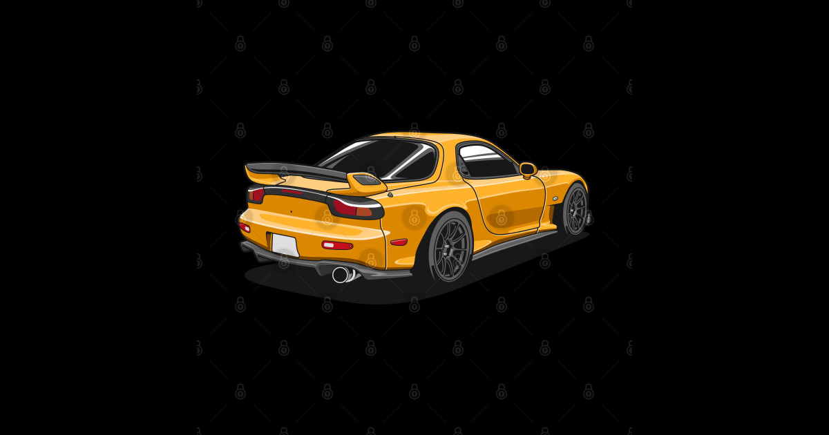 Mazda RX7 JDM - Rx7 - Sticker | TeePublic