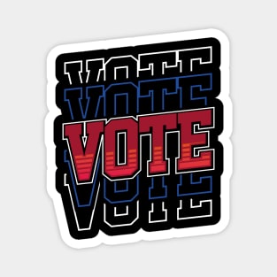 Vote Repeated Text Magnet