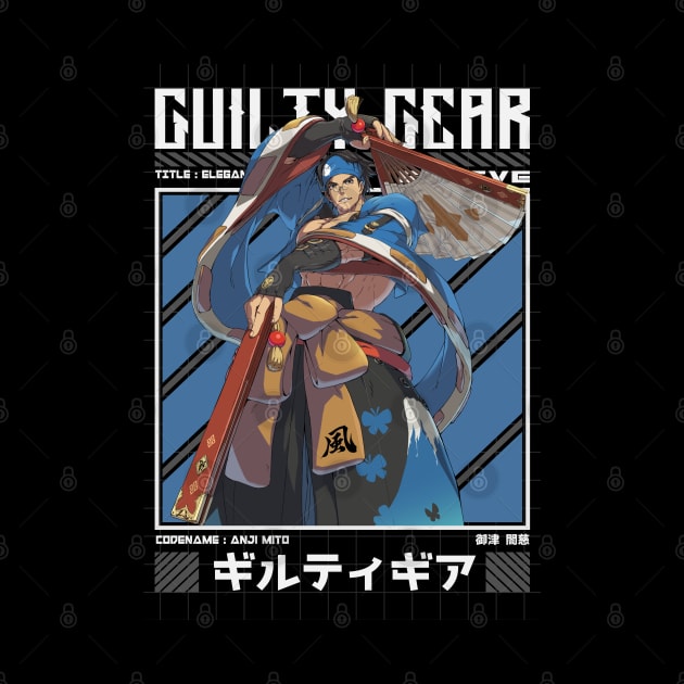 Anji Mito - Guilty Gear Strive by Arestration