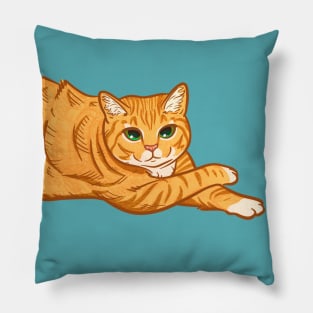 Orange Tabby Harambe Pillow