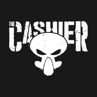 Funny Cashier Cartoon Character Vigilante Crossover T-Shirt