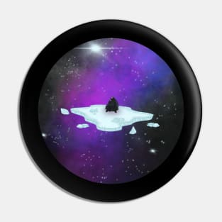 Penguin couple stargazing Pin