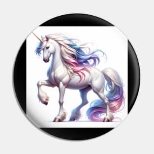 Unicorn Study - Fantasy AI Pin