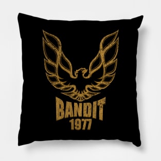 Bandit 1977 Distressed Pillow