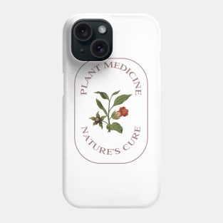 Plant Medicine, Nature's Cure - herbalism Phone Case